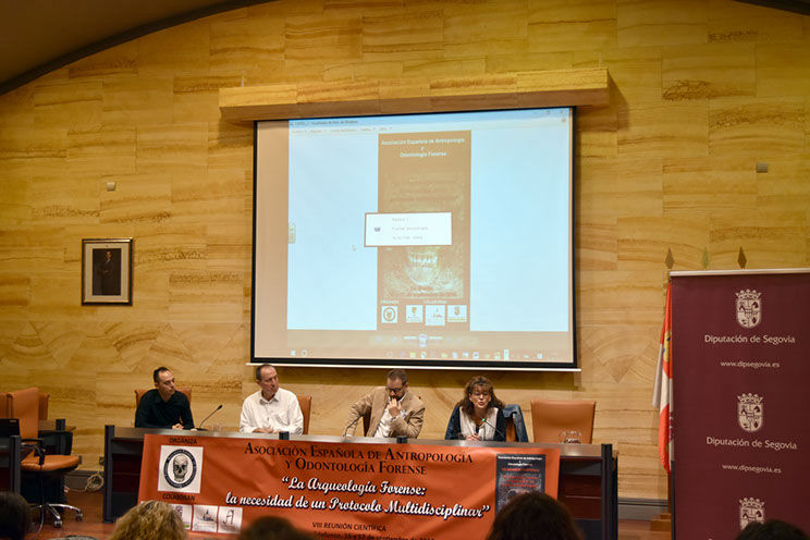 VIII Jornadas  Científicas AEAOF. La Granja (Segovia). Inauguración Oficial de las Jornadas.