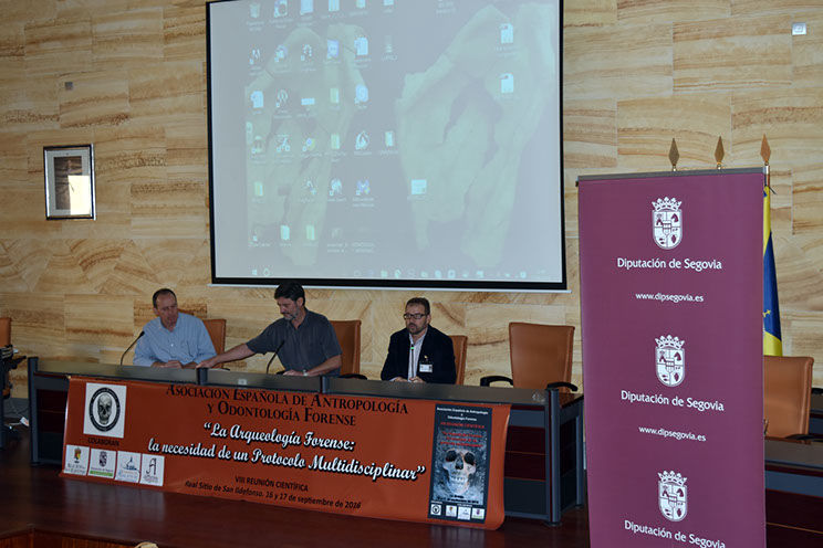 VIII Jornadas  Científicas AEAOF. La Granja (Segovia). Inauguración Oficial de las Jornadas.
