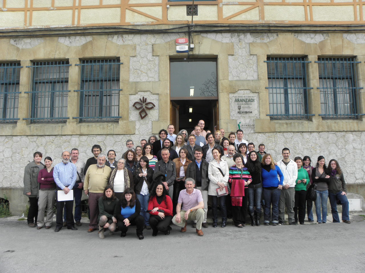 Asistentes a las II Jornadas Científicas de la AEAOF en Donostia, 2010